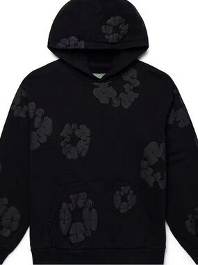 Men's Black Denim Tears Hoodie